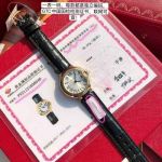 Cartier 28.6*9.35MM Quartz Movement 18K Gold Watch